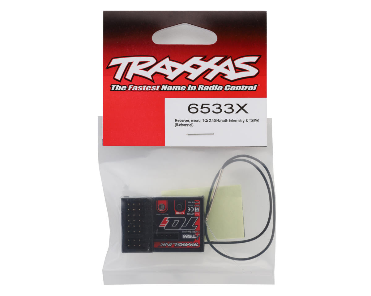 Traxxas TQi Receiver 2.4GHz with Telemetry & TSM® (5-channel)